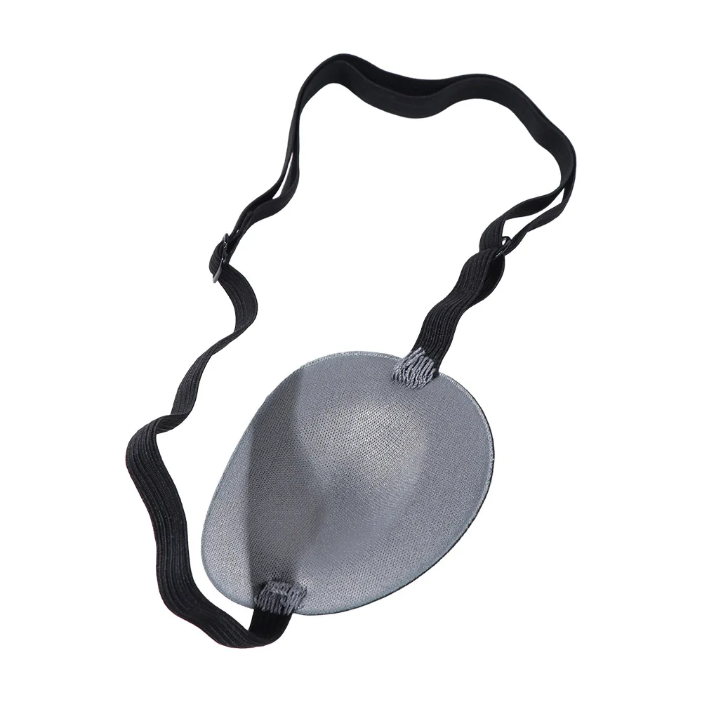 3D Single Eyepatch Soft Breathable Single Eye Patch Cover Adjustable Amblyopia Eye Patches for Left or Right Eyes
