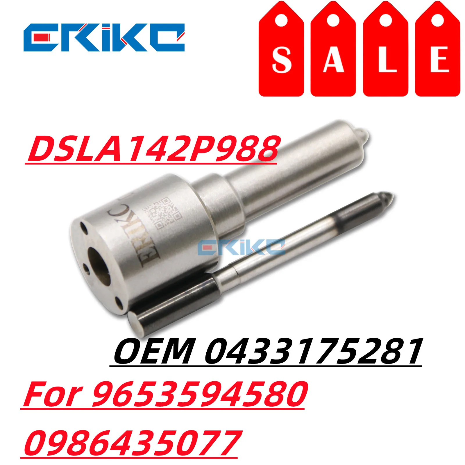 0433175281 DSLA142P988 Injector Nozzle DSLA 142P 988 Oil Pump Nozzle DSLA 142 P 988 Fits for FIAT GROUP 9653594580 0986435077