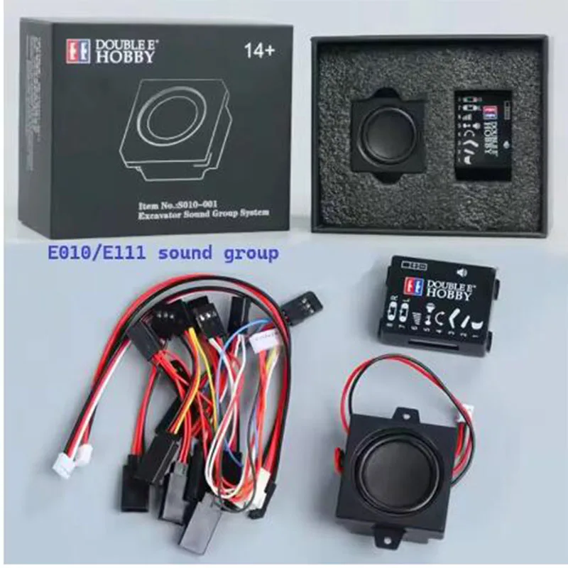 Double E Audio System EC160E E010 E111 RC Excavator Special Upgrade Sound System Module S010-001 Excavator Sound Accessories