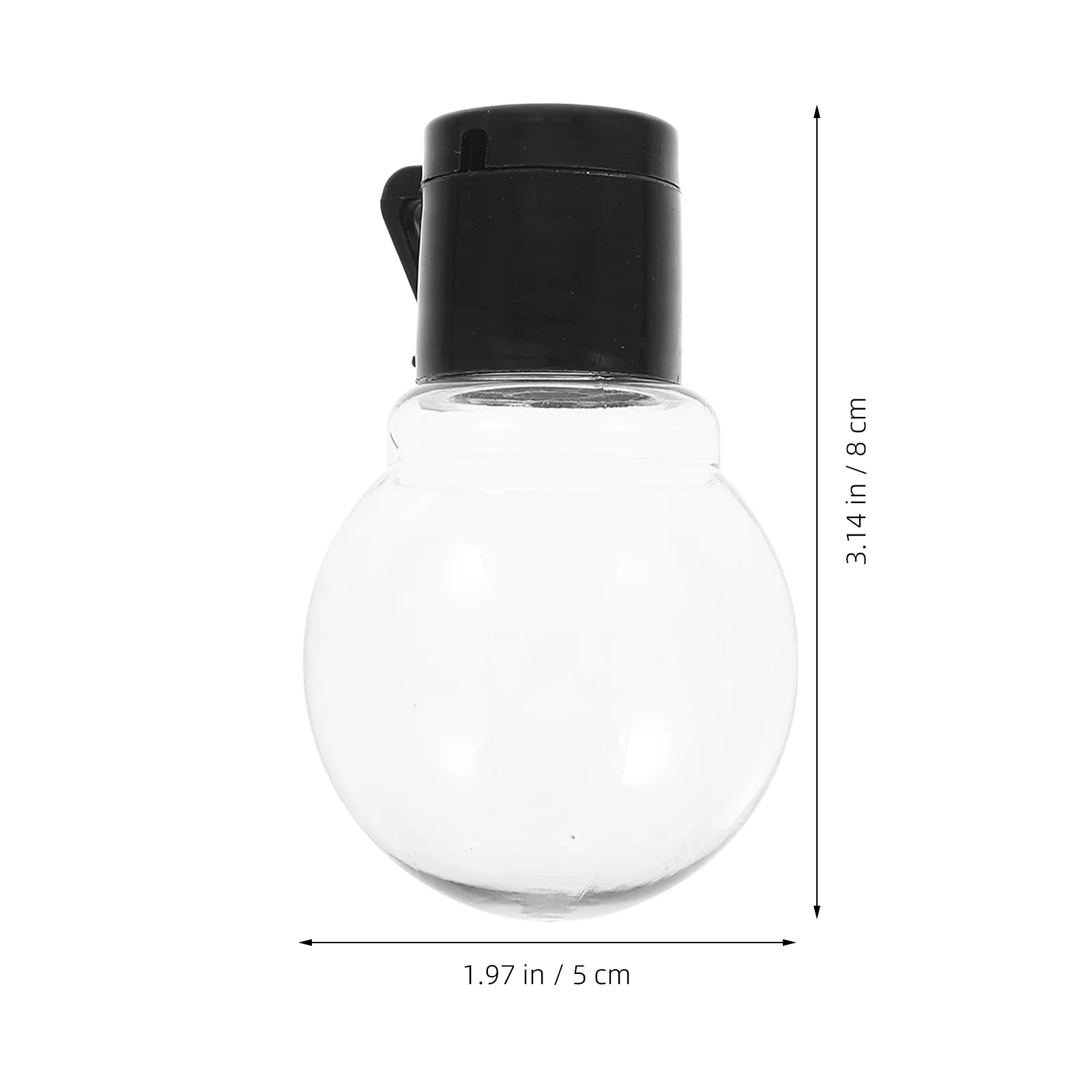 LED Globo String Lâmpadas, Modelagem Lâmpada, Plástico Decors Pingente, Decoração Abs, 20 pcs