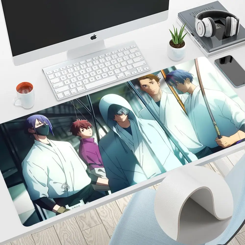 

Tsurune Kazemai Koukou Kyuudoubues Mouse Pad Home Office Large Mouse Pad Gamer Waterproof 600x300mm PU Leather Desk Mat Compute