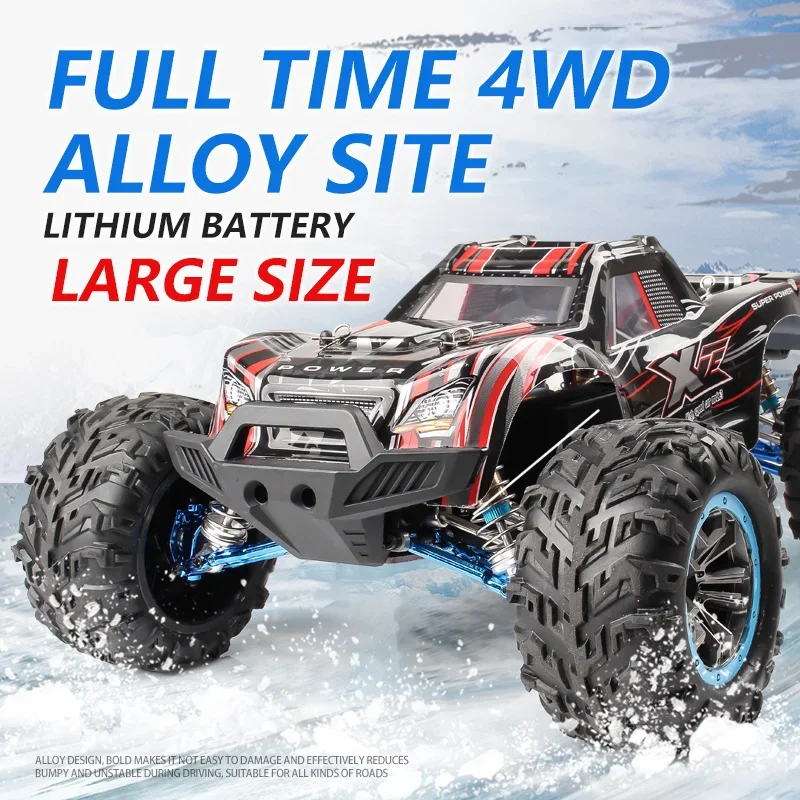 1: 10 All Metal Remote Control Car F21a, Brushless Speed 80 Km/h, Four-wheel Drive Off-road High-speed Children\'s Drift Toy Gift