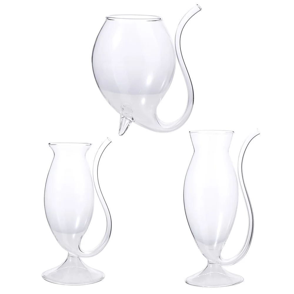 

Molecular Gastronomy Transparent Cocktail Glass Drink Cup Funny Creative Goblet Juices Wine Glasses Home