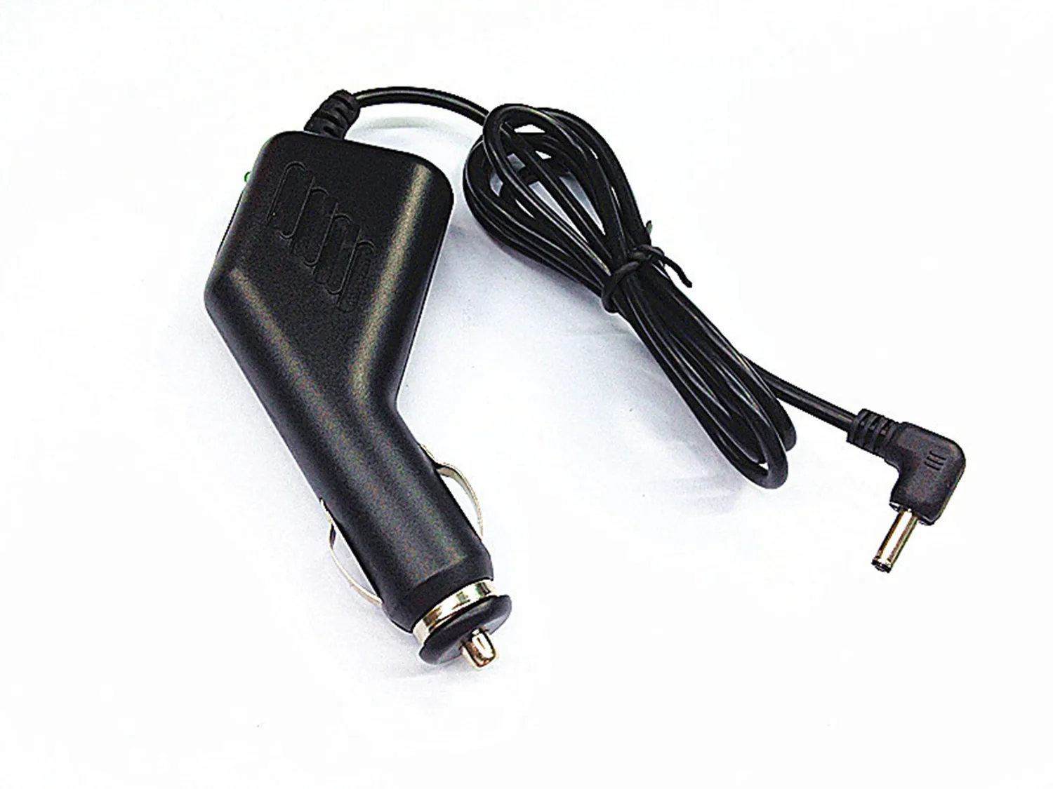 Carregador do carro do isqueiro do cigarro, adaptador do poder da C.C., cabo 1.5m, 12V, 1A, 3.5x1.35mm