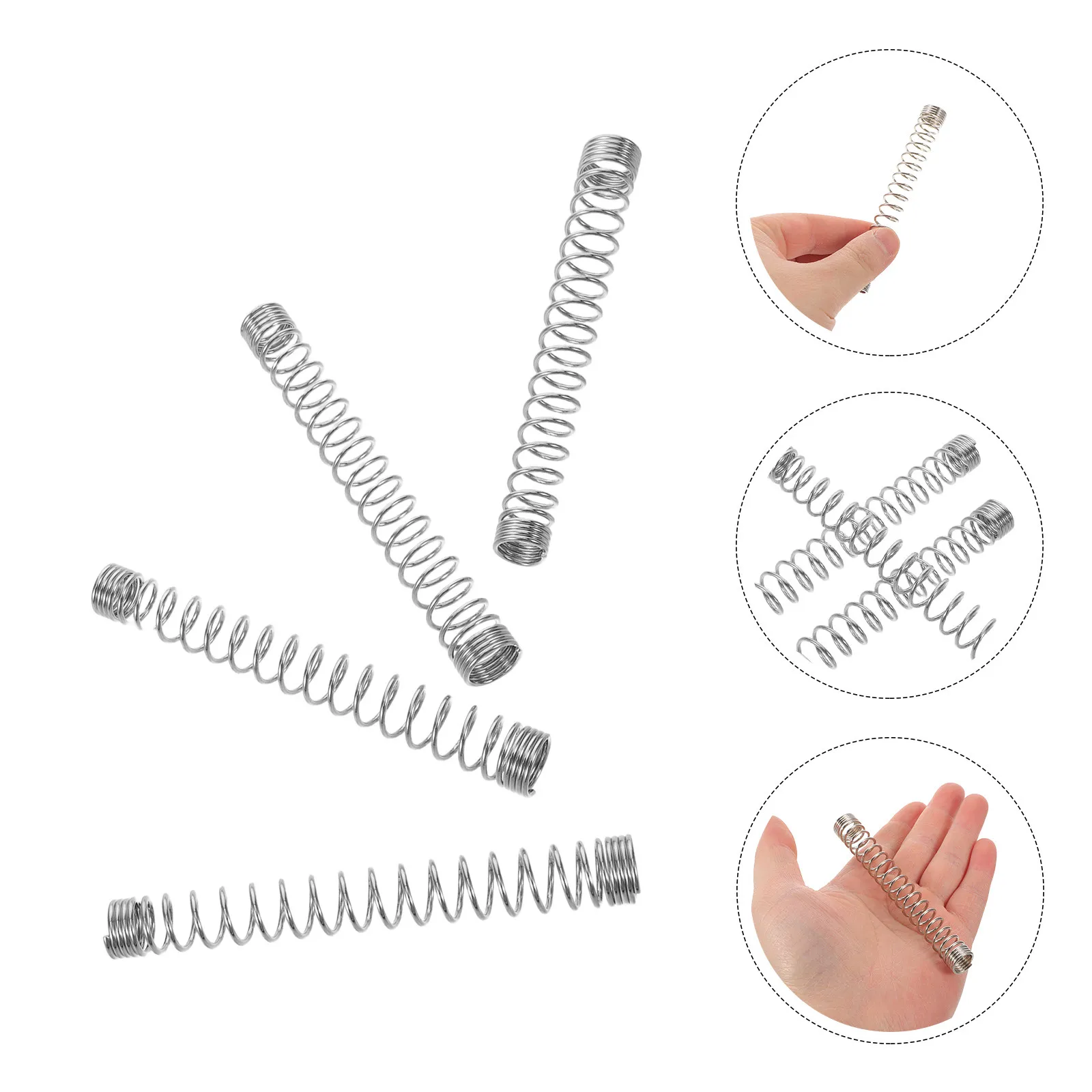 20Pcs Rear Brake Cable Spring for Motorcycle High Durability Rear Drum Brake Pedal Return Spring Replacement Parts