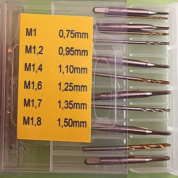 

Резьборез M1.6, предварительная дрель, метчик 1,25 мм, 1,6 мм, цельная метрическая * Совершенно новый оригинальный точечный Plc