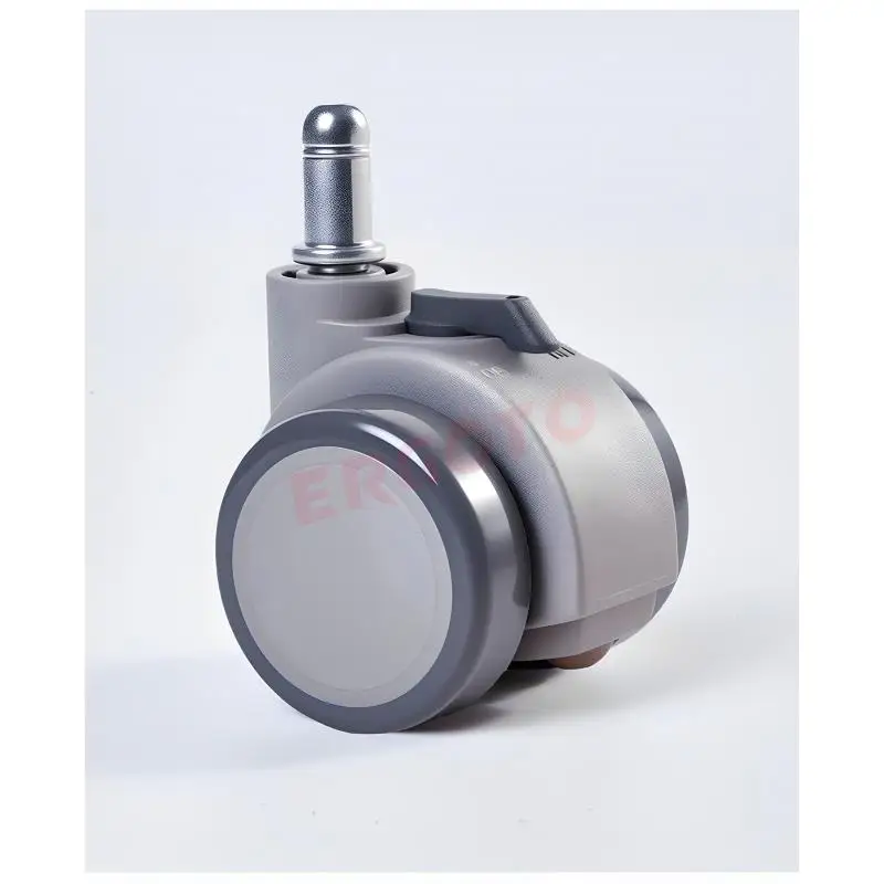 

5Pcs 2 Inch Caster Wheels with Gravity Lock & Brake for Furniture, Office Chair and Cart