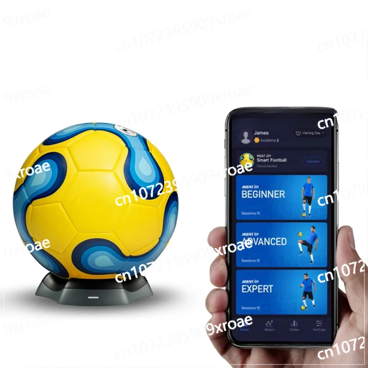 Smart Soccer Ball Machine with Instructional Video for Children and Adults