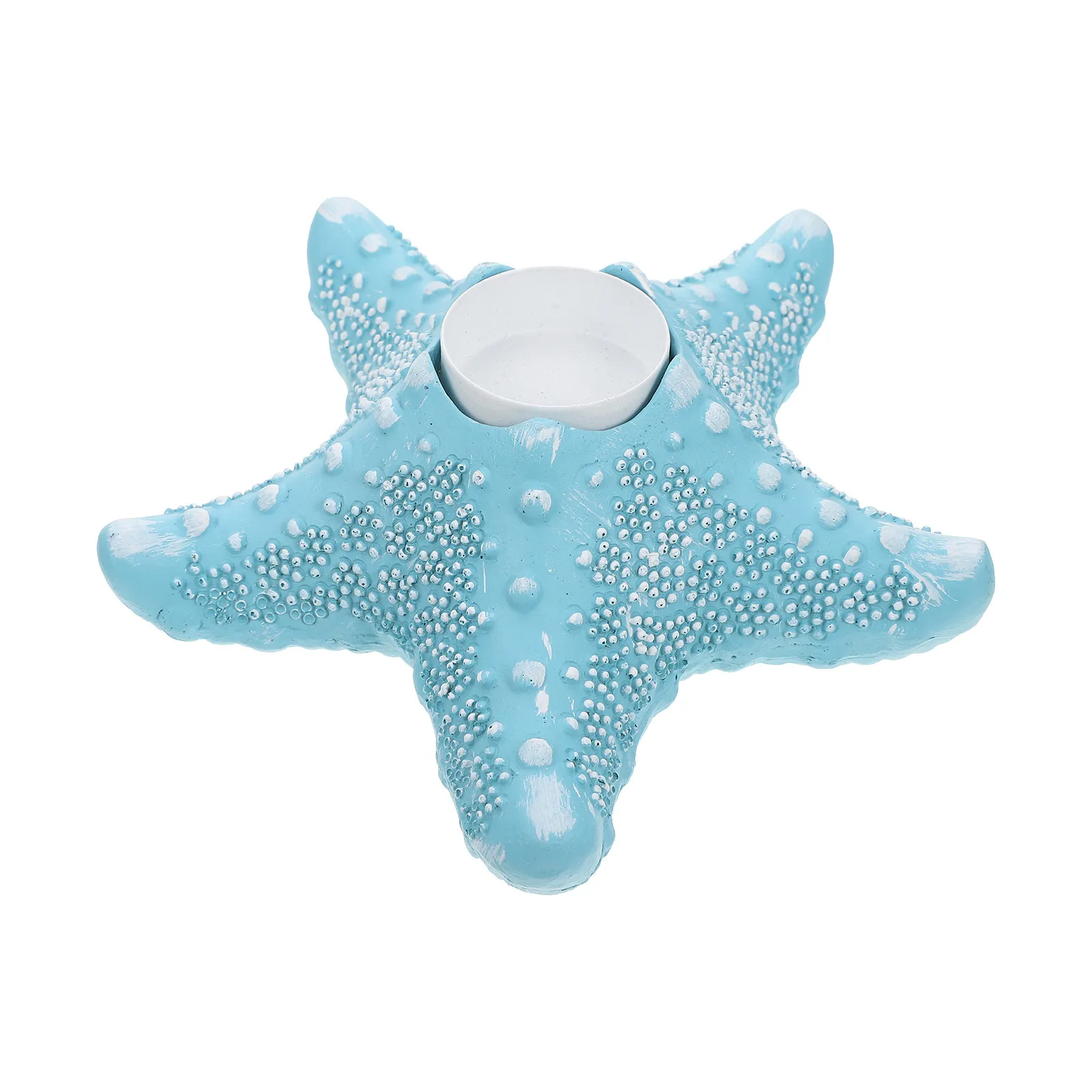Elegant Resin Starfish Candleholder Heat Resistant Home Candlestick for Wedding Anniversary Party Decoration Resin Candlestick