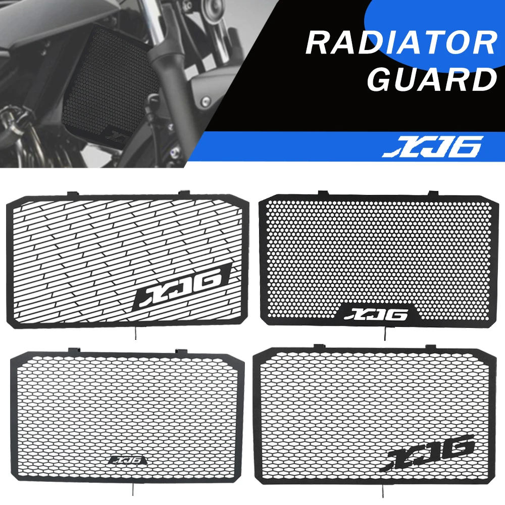 

CNC Aluminum Motorcycle Radiator Grille Guard Cover for YAMAHA XJ6 Diversion 2009-2016 Protector Accessory High-Durability XJ6