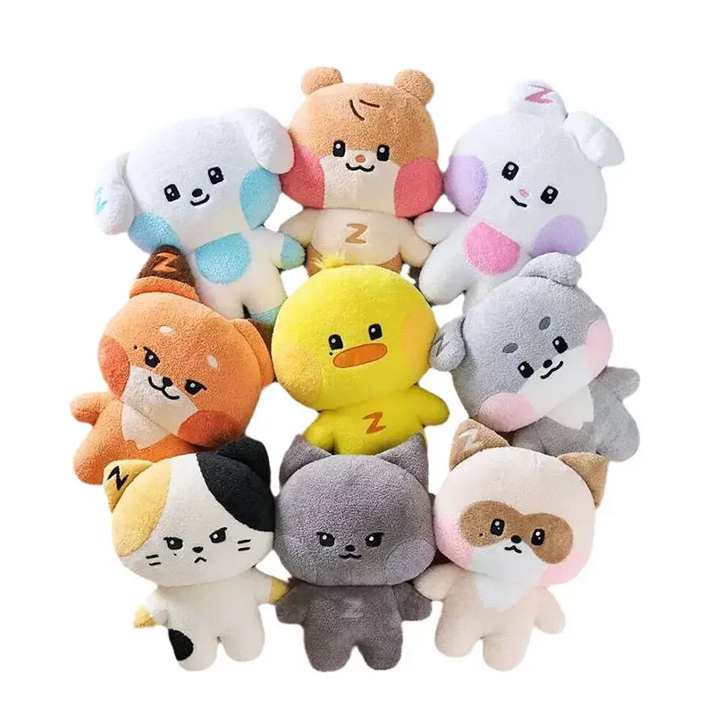 10/40cm ZB1 Plush Doll Soft Short Plushies Pillow ZERONI Cute Cartoon Dog Cat Rabbit Toy Keychain ZEROBASEONE Fans Gift