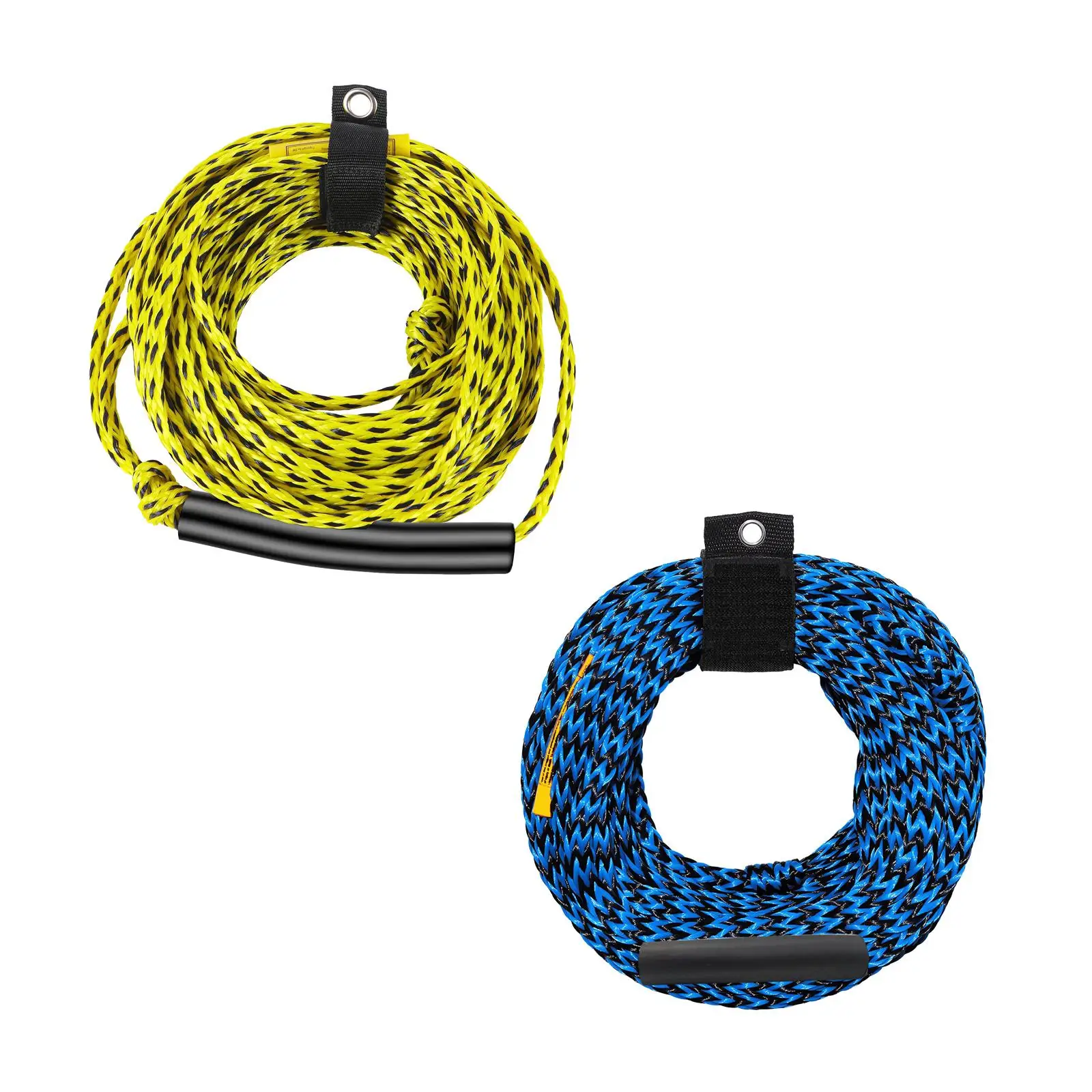 Boat Tow Harness 60ft Watersports Rope Floating Towable Tube Tow Rope for Towsports Surfboards Skimboards Boating Waterskiing