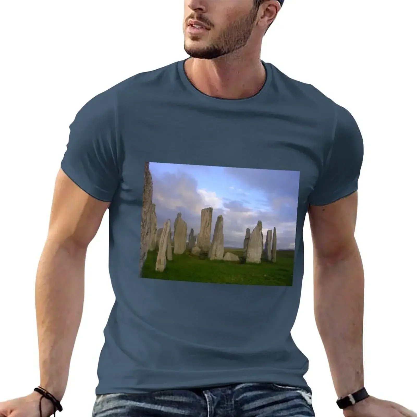 

Футболка Callanish Dawn, женские топы, милая одежда, футболки для мужчин