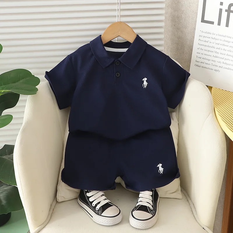 Summer New Baby Boys Clothing For Children Boys T-Shirt Shorts 2Pcs/Sets Infant Kids Clothes Casual Costume Toddler Tracksuits