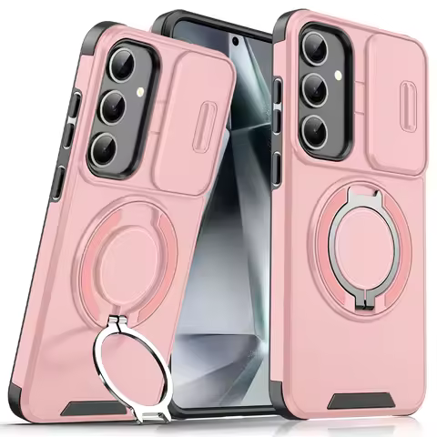 Slide Camera Case For Samsung S25 Edge S24 S23 S22 S21 Plus Ultra S20 FE A56 A36 A26 A16 A06 A55 A35 A25 A15 A54 Holder Cover