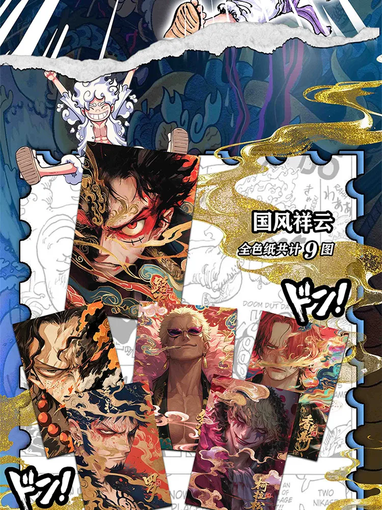 Panneaux une pièce d'animation à lumière flottante, boîte Booster Luffy Boa Robin ACG CCG TCG Hit Doujin, jouets et loisirs, cadeau, nouvelle collection 2025