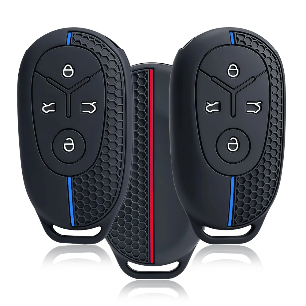 Silicone Key Case Cover Suitable for Geely EX2 GEOME Galaxy 2025 Light Star Wishes Exploration Youth Version Accessories