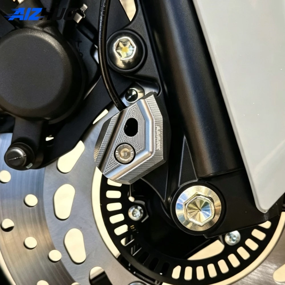 For YAMAHA N-MAX 155 125 160 NMAX 155 125 AEROX/NVX 155 Accessories Front Wheel ABS Sensor Protective Cover Cap Guard Protector