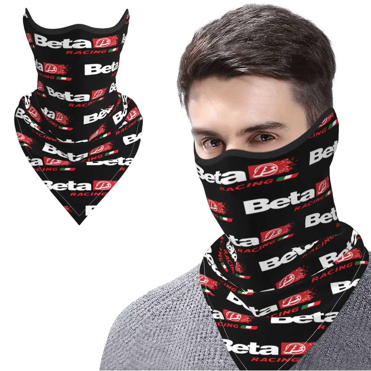 Beta Motors Racing Accessories Neck Gaiter Quick-Drying Bandana Motorcycle Cross Motorbike Race Face Scarf For Outdoor Activity