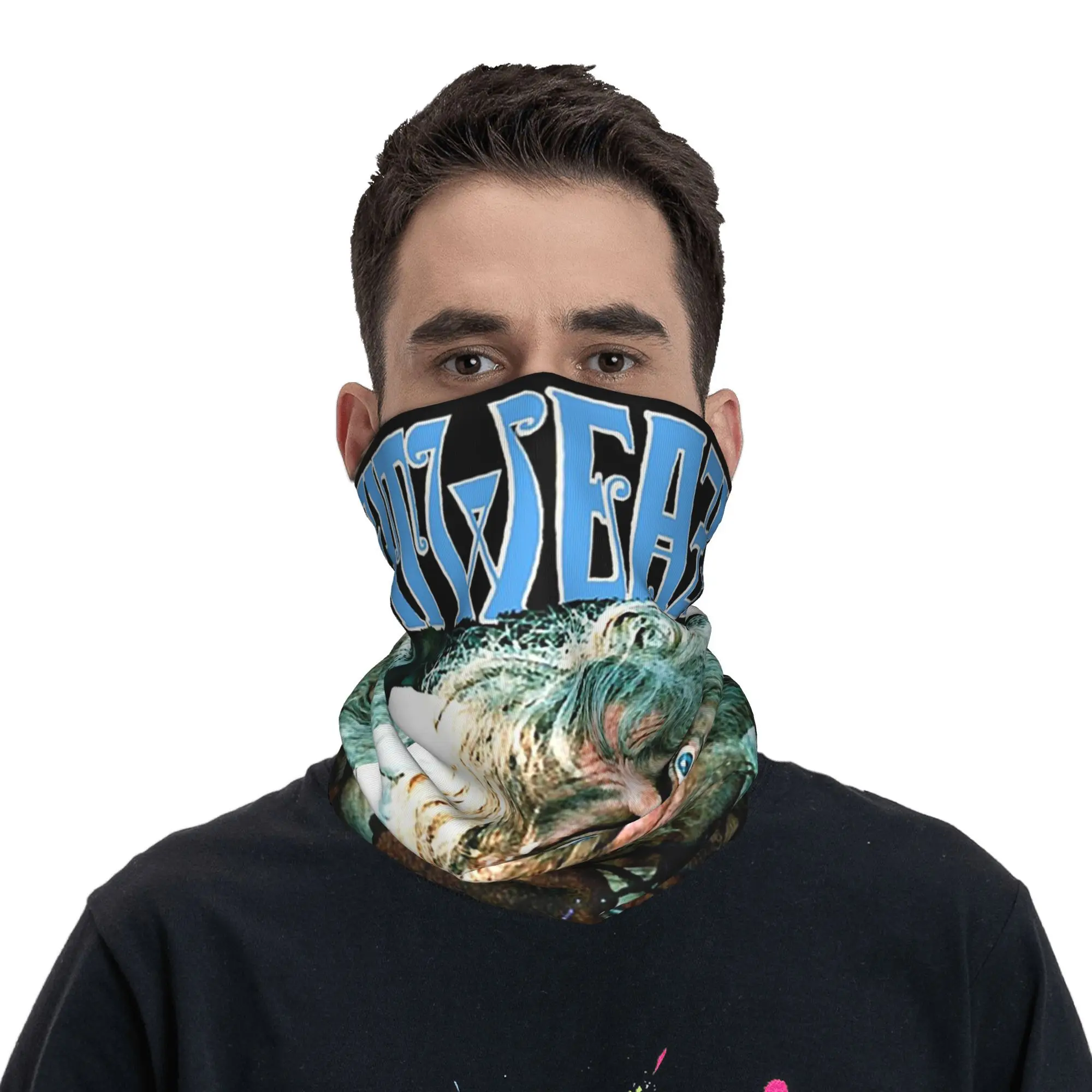 Catweazle Transparent  Bandana Neck Cover Printed Wrap Mask Scarf Warm Face Mask Hiking Fishing For Men Women Adult Breathable