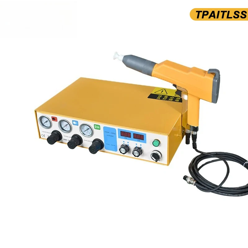 

Digital Electrostatic Powder Coating Machine with Manual Powder Coating Spray Gun New