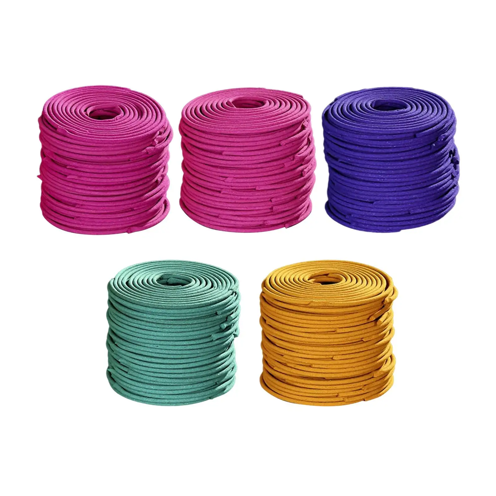 Citronella Spiral Incense Coils Set of 24 Burner for Home Living Room Temple Meditation Relaxation