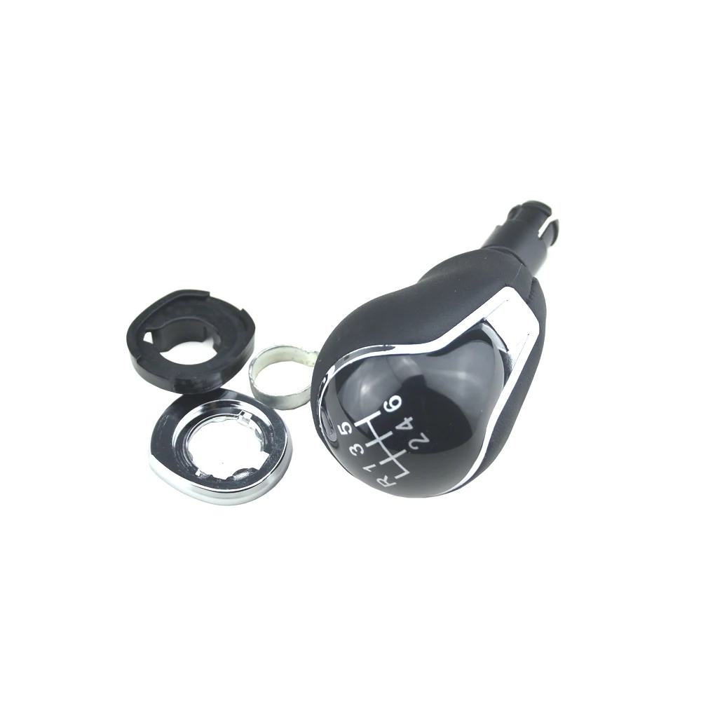 

Manual Car Shifter Boot Gear Shift Knob Head Lever 5/6 Speed Fit For SEAT IBIZA IV (6j) 2009 - 2017
