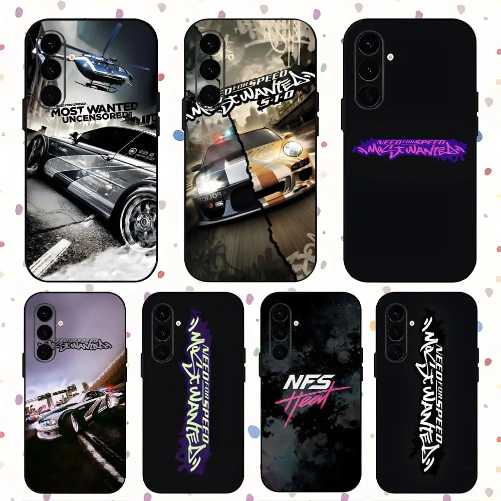 

Hot Need For S-Speed Game Phone Case For Samsung Galaxy S25 S24 S23 S22 S21 S20 Plus Ultra Note20 Soft Black