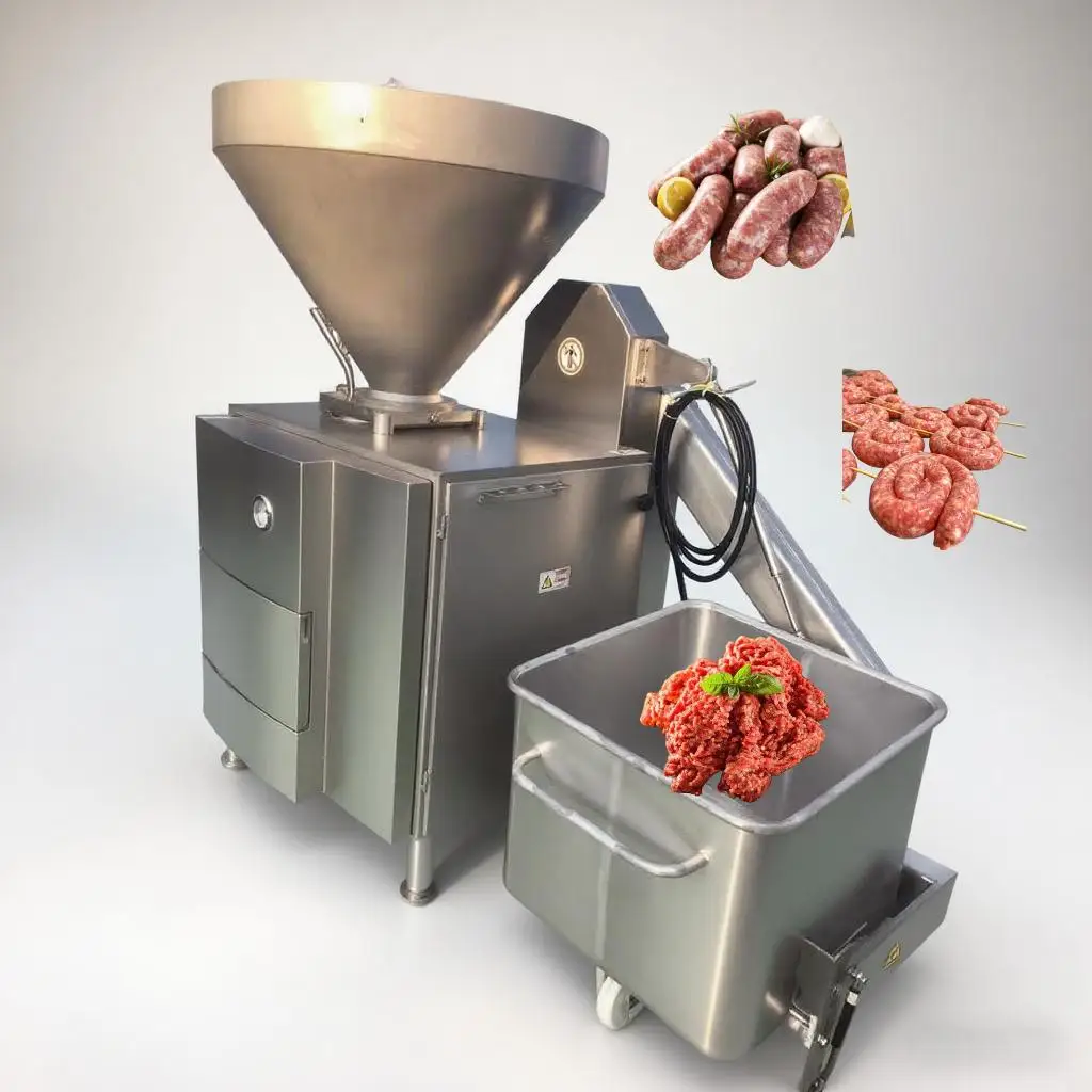 Automatic Industrial Sausage Making Machine Vacuum Sausage Maker Sausage Making Machine Production Line