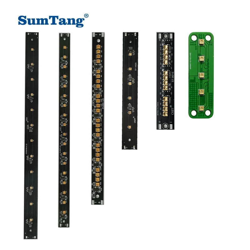 SumTang High Radiation Power UVC LED Strip Module 5V 12V 24V 265-285nm 2.5W 5W 6W 8W 12W 18W 24W for UV Disinfecation Equipments