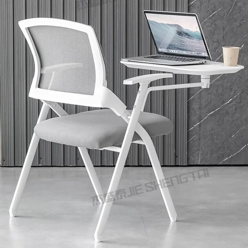 Folding Training Office Chair Classroom Conference Room Meeting Chair Writing Board Silla De Escritorio Office Furniture WKOC