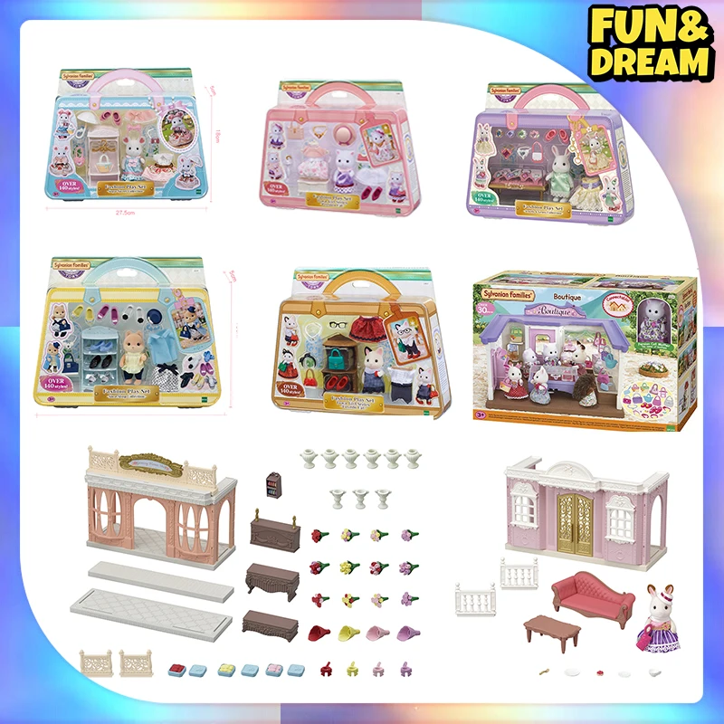 

Sylvanian Families Town Series Girl Simulation Play House Ternurines Sylvanian Familiy Children Toys Decoration Birthday Gift