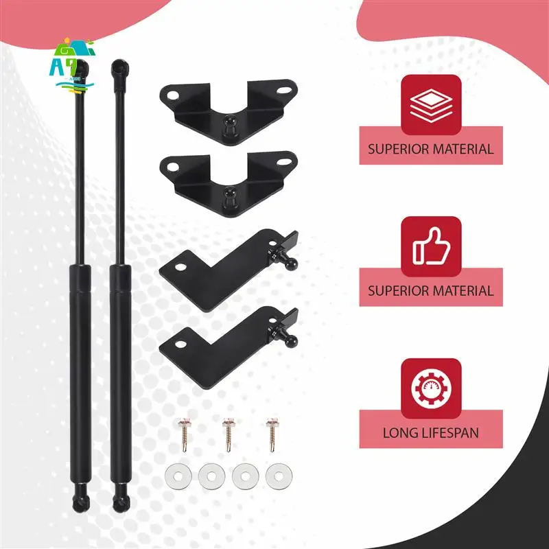 

A09E-2PCS Front Engine Hood Lift Support Shock Strut For Ford Maverick (P758) 2022-2024