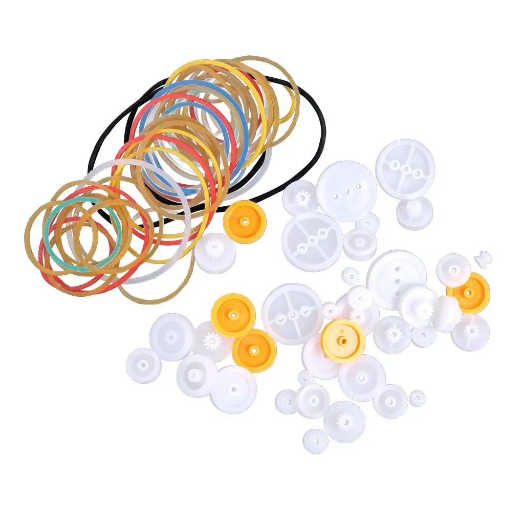 DIY Worm Gears Plastic Gear Variety Pack Synthetic Resin Model Parts for Kids Robot Maker Projects