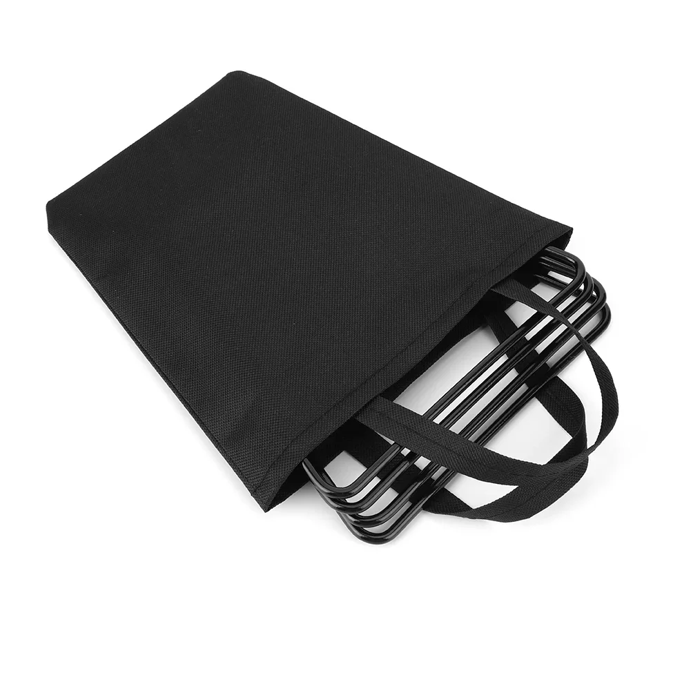 التخييم طوي حامل معدني للطي صندوق تبريد حامل صندوق الثلج حامل صندوق تخزين حديد قوس صناديق تخزين خارجية رفوف