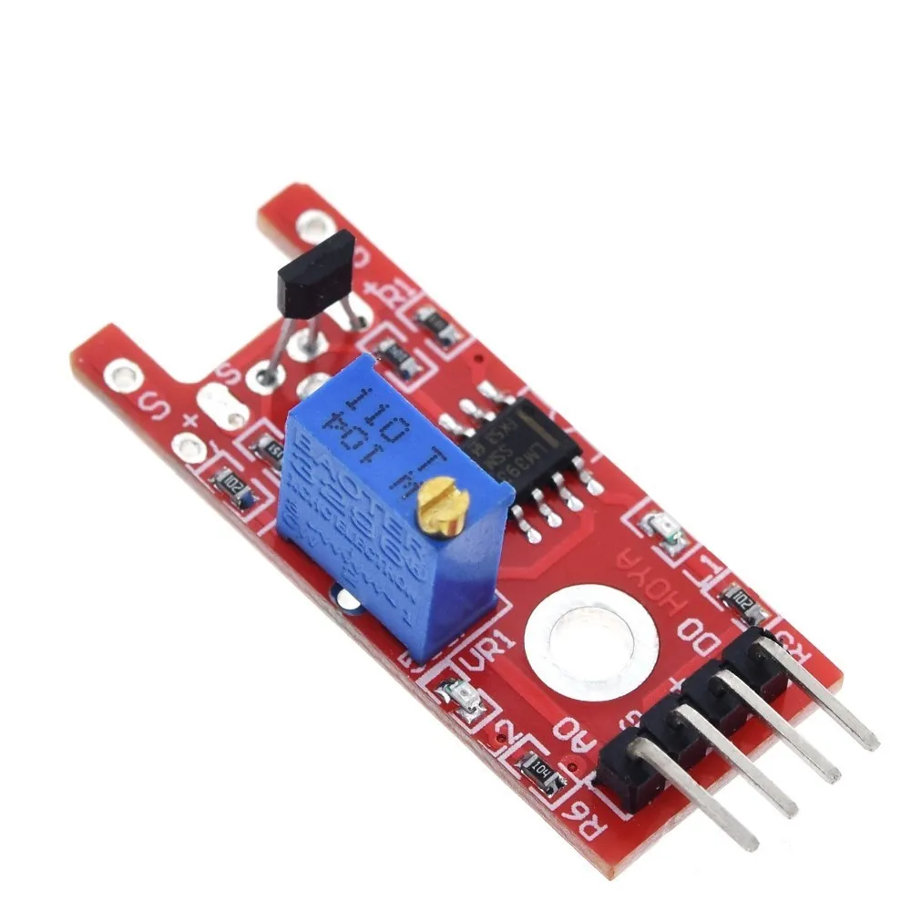 Smart Electronics 4pin KY-024 Linear Magnetic Hall Switches Speed Counting Sensor Module diy Starter Kit KY024 for arduino