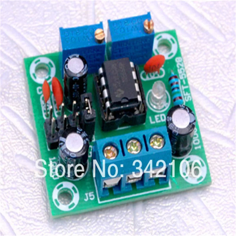 NE555 Frequency Adjustable Duty Cycle Pulse, Signal Generator, Stepper Motor Driver Module Sensor