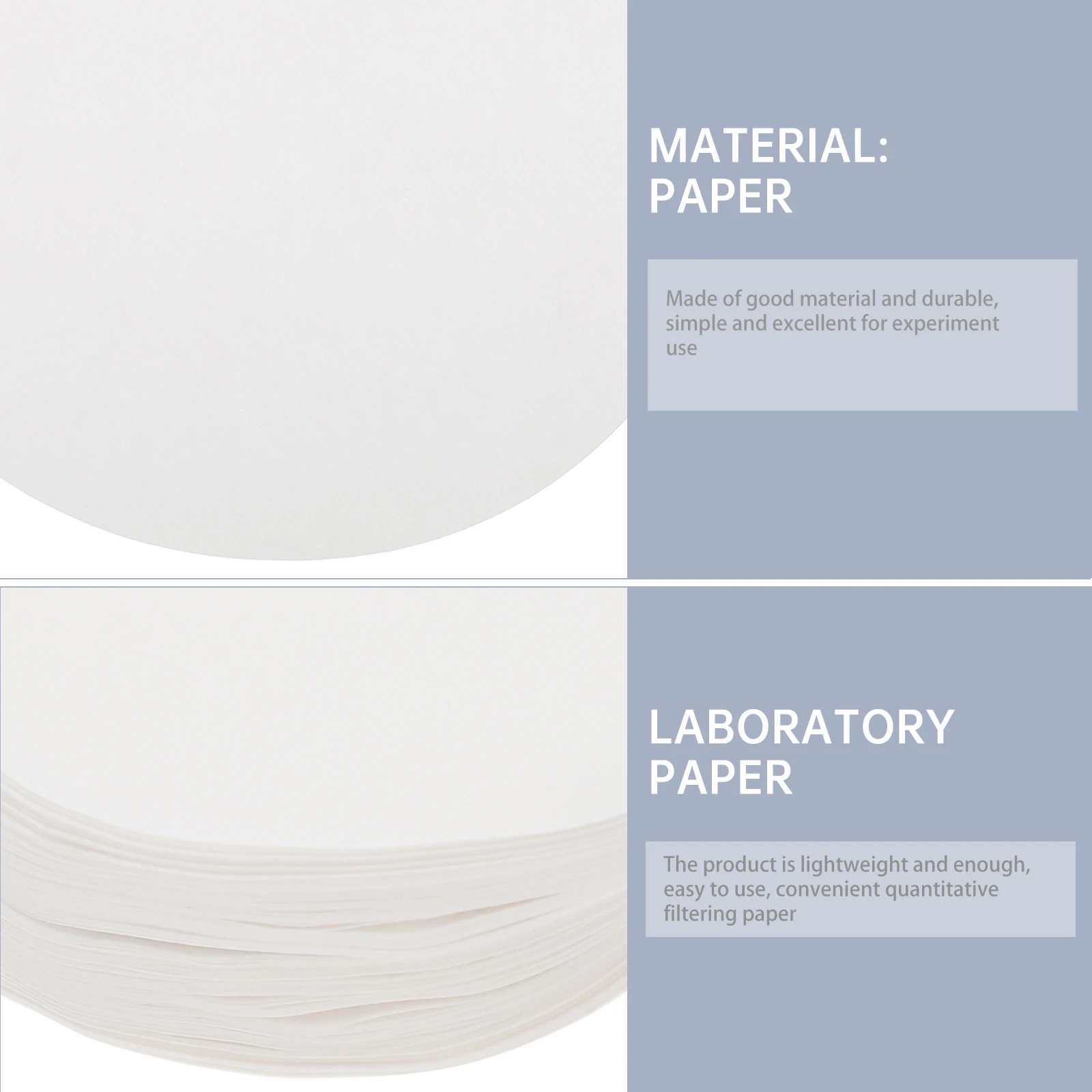 

Quantitative Filter Paper Laboratory Filtering Paper For Experiment Water Absorption Labs Papers For Quantification