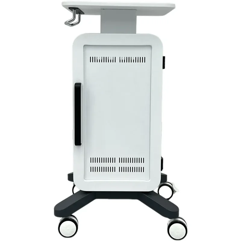 Mobile Beauty Trolley with Cabinet 4 Wheel Multifunctional Medical Equipment Cart for Salon Spa Storage Organizer Stand Four