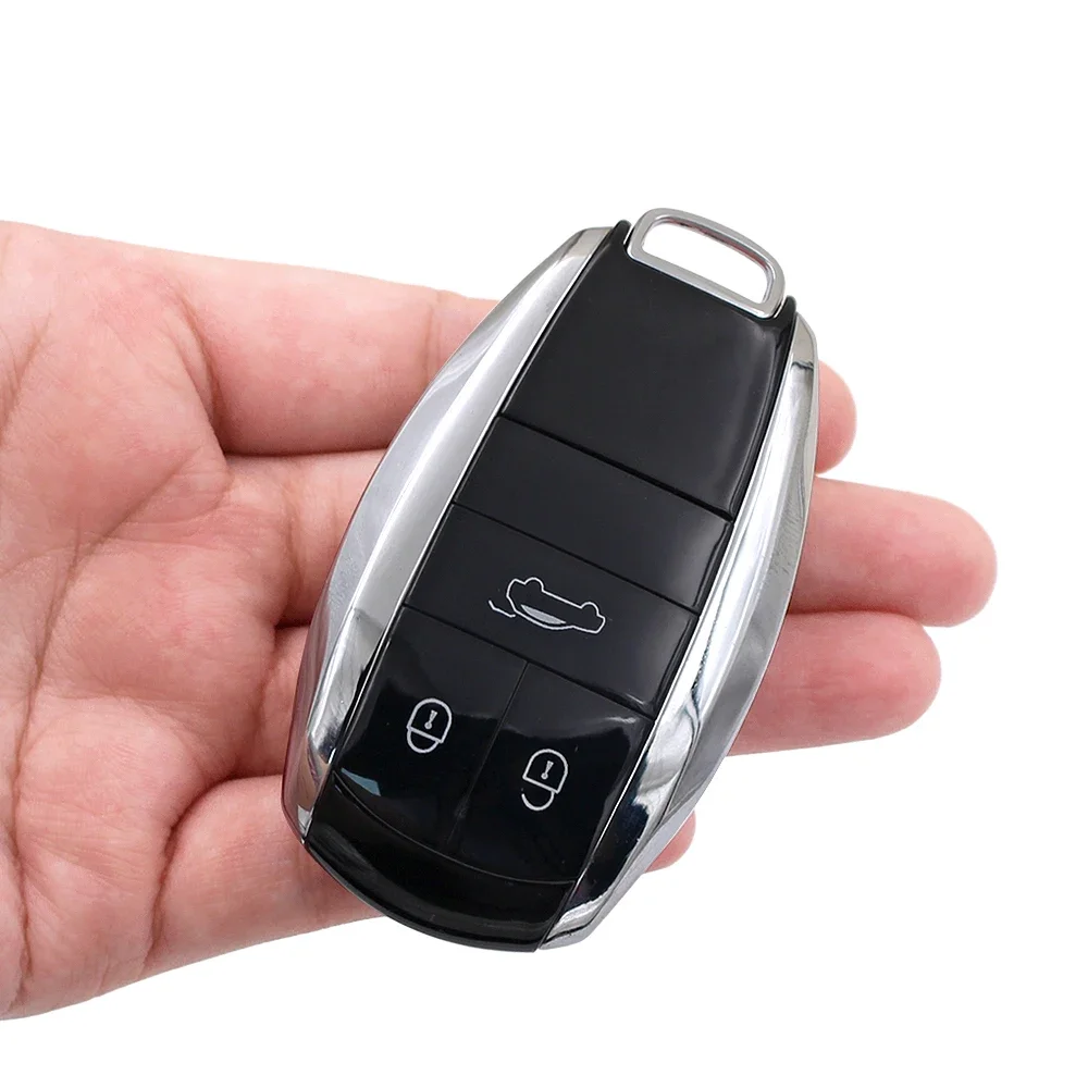 Ecusells Smart Remote Control Keyless Start Car Key Shell Case Cover 2AHMV-YK1 for Bentley Bentayga 2017 2018 2019 2020 2021