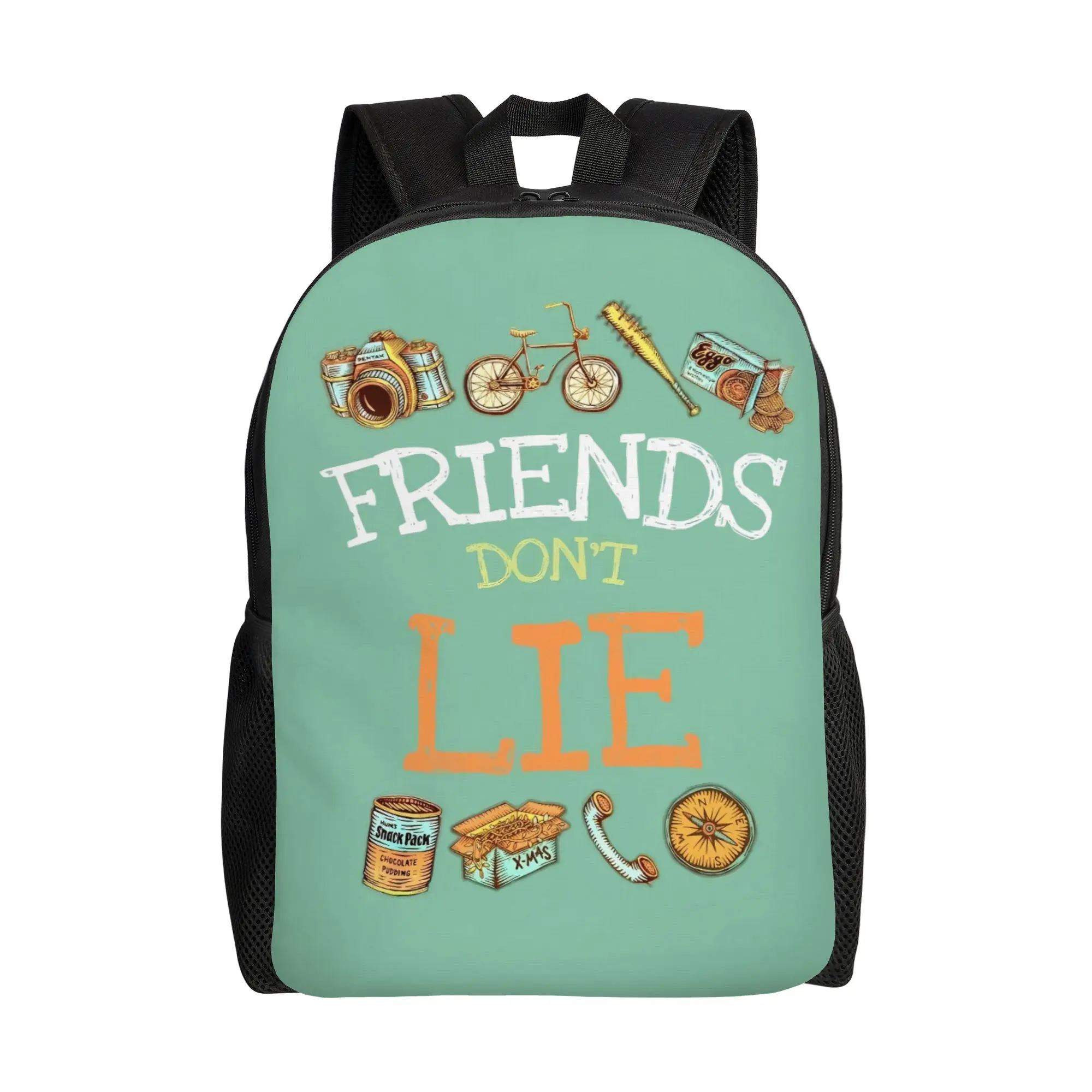 Back to school season Zipper Closure Friends don't lie 6 Handbag ST For Women Handbag Backpack