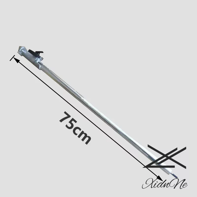 High Branches Chain Saw Extension Rod Conector Rápido Pole Brushcutter Peças de Reposição Alumínio 26 mm 28 mm Tubo Dentes Dentes 75cm