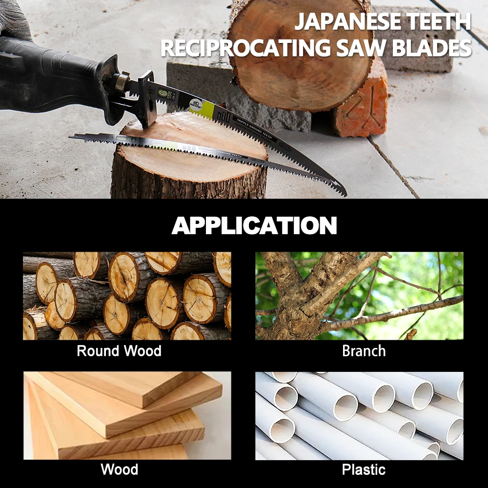 Рисунок 4 - Набор полотен для сабельной пилы с зубьями DARTOTEK