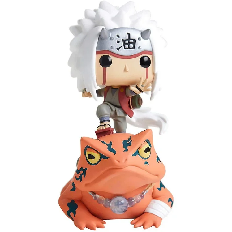 FUNKO POP  NEWest Narutoes #73 JIRAIYA ON TOAD Vinyl Action Figures Collection Model Toys for Children Birthday gift