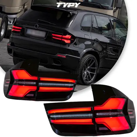 TYPY Car Lights For BMW X5 E70 Taillights 2007-2013 LED Car Lamps Daytime Running Lights Dynamic Turn Signals Auto Accessories