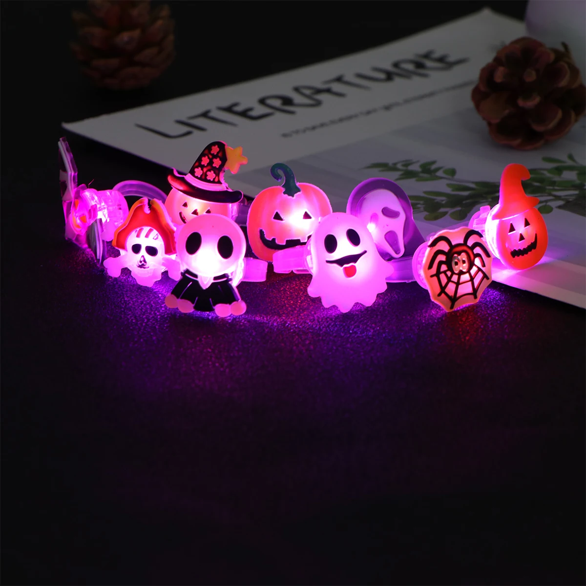 

halloween led ring flashing led rings flashing led ring toys kids led ring toy halloween flashing rings