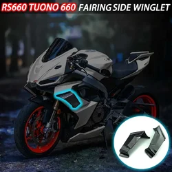 New Naked Front Spoiler Winglet Aerodynamic Wing Kit Spoiler Motorcycle Accessories For Aprilia RS660 RS 660 rs660 rs 660
