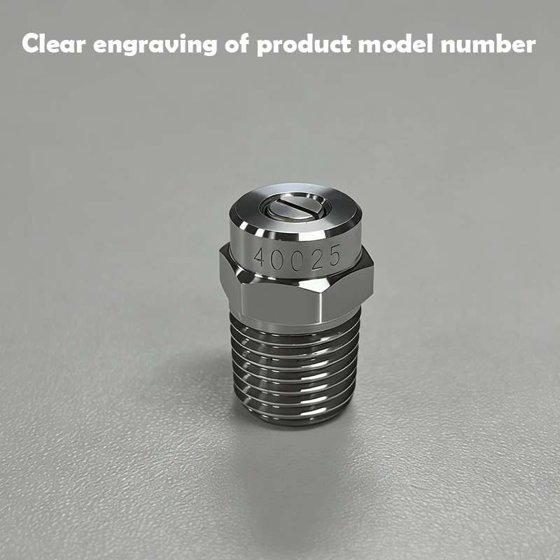 4Pcs Pressure Washer Nozzle Tips Replacement 1/4" NPT Thread High Pressure Washer Accessories for Chassis Surface Cleaning Mach image 6
