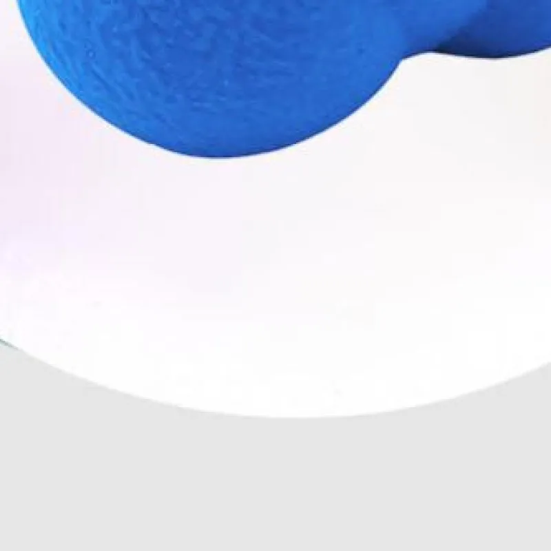 Hexagonal Reaction Ball Rubber 5.5cm Speed Agility Training Reaction Ball Improvement Hand-Eye Reaction for Children and Adults