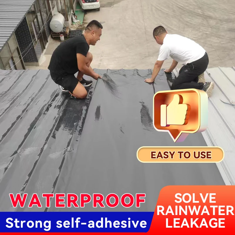 5M waterproof tape waterproof film metal surface waterproof iron surface waterproof roof waterproof tape crack repair tape